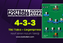 FM 2022 Taktik: Kazanırken Keyif Veren 4-3-3 Hücum Taktiği